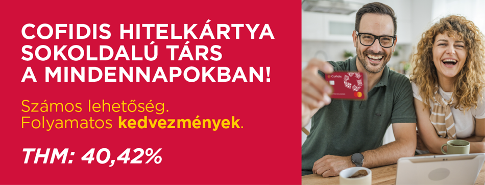 Cofidis hitelkártya
