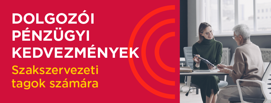 Dolgozói pénzügyi kedvezmények borítókép