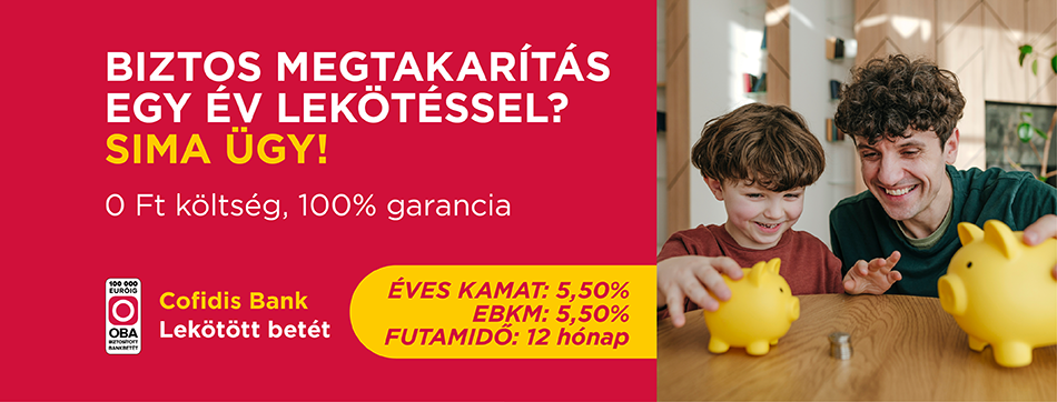 Cofidis Takarékszámla